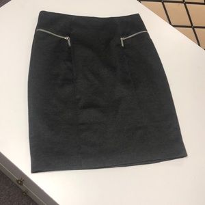 Michael Kors zippered knit skirt
